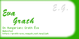 eva grath business card