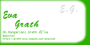 eva grath business card